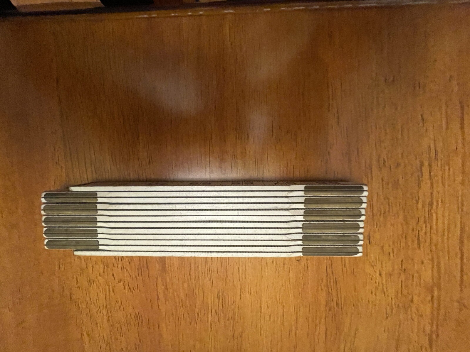 RIGID Model 619 6′ Folding Rule The Ridge Tool Co. Elyria, Ohio Made In USA