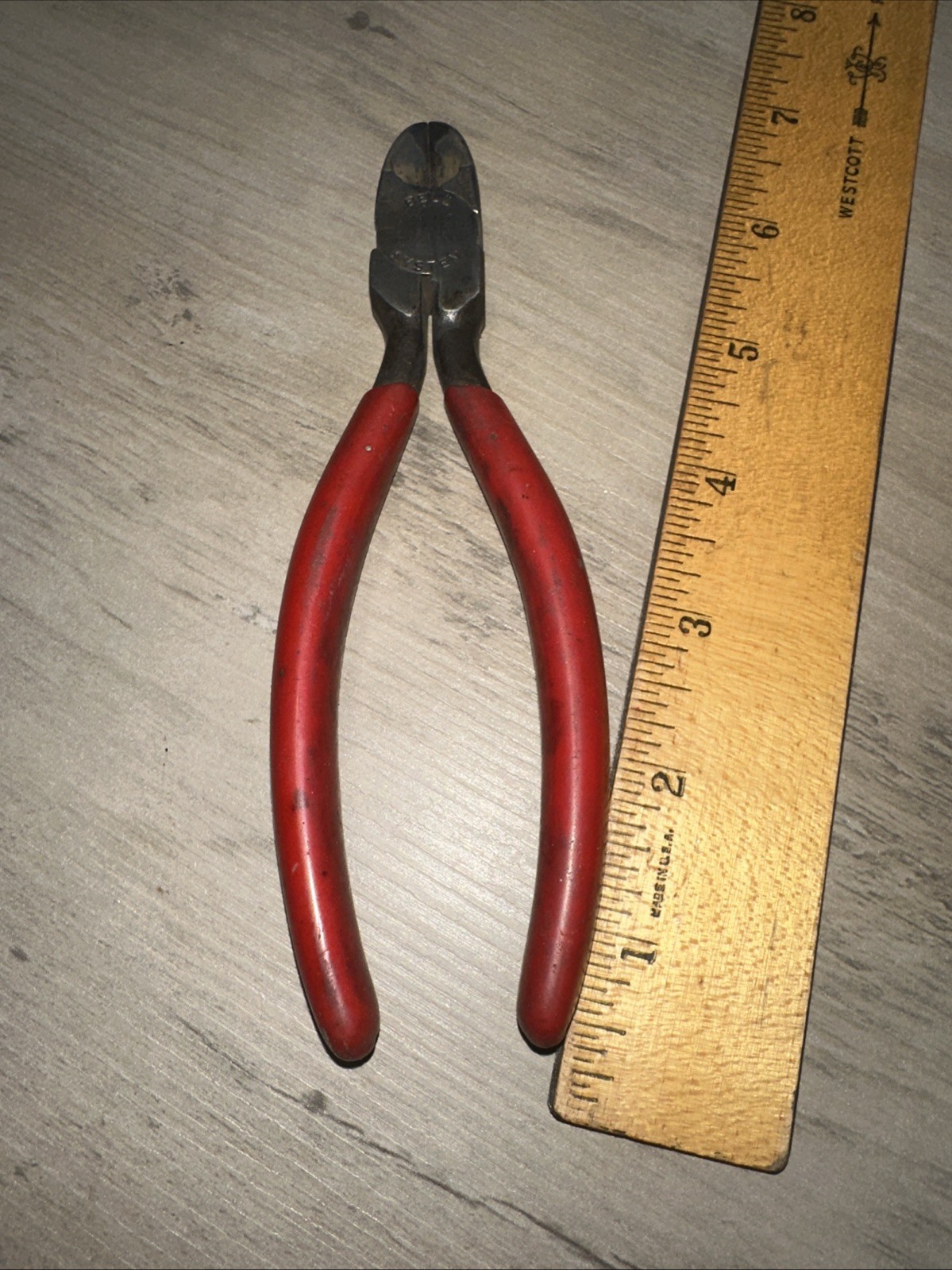 Vintage Crescent Diagonal Wire Cutter Plier #932-6 Bell System 6 inch