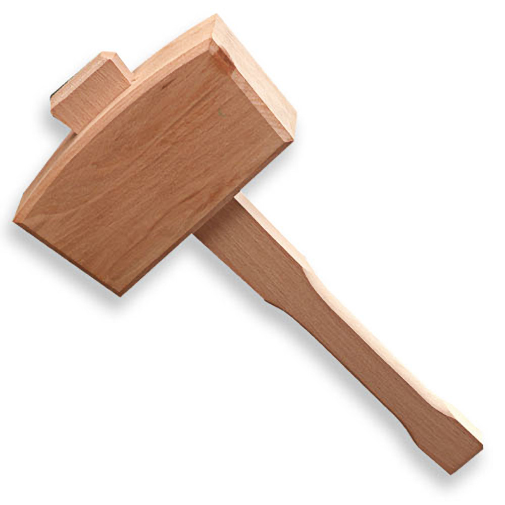 CROWN #108 BEECH JOINERS MALLET – 6″”