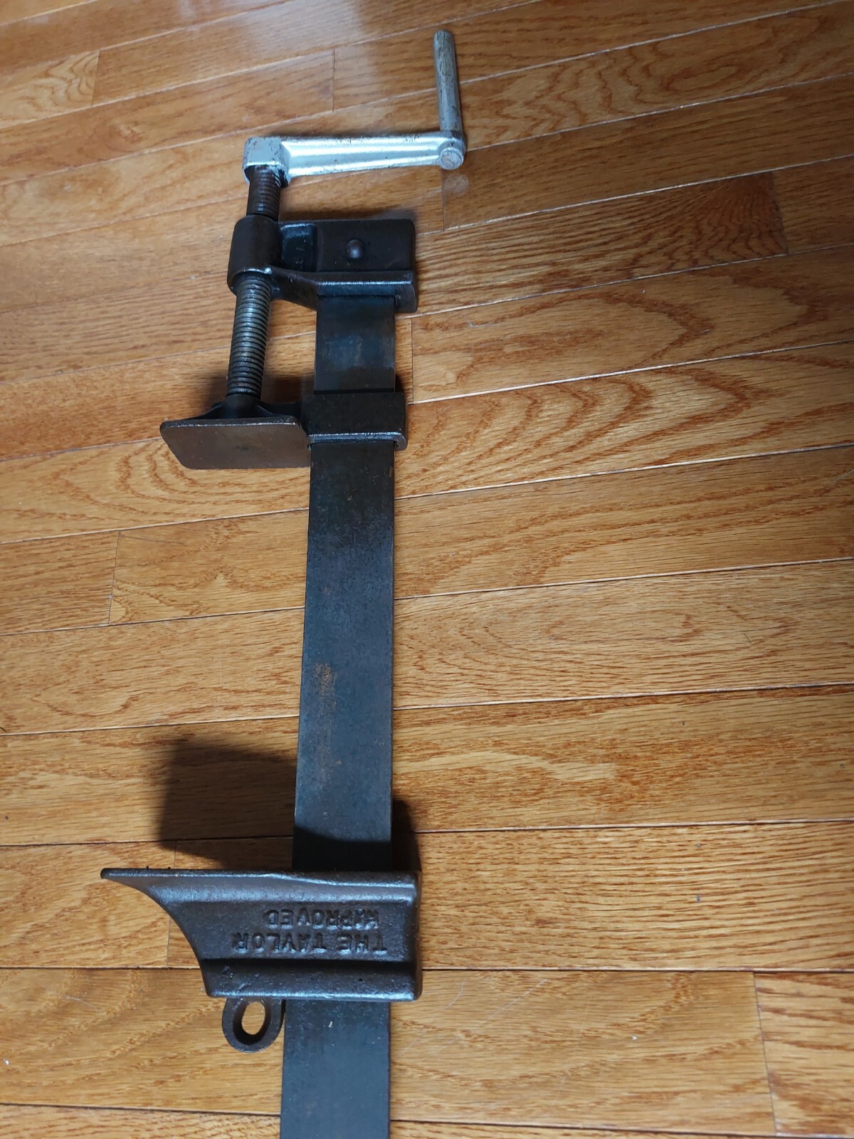 THE TAYLOR IMPROVED USA Heavy Duty LG Bar Clamp ~ 30″ (Bar + Handle) ~ Antique