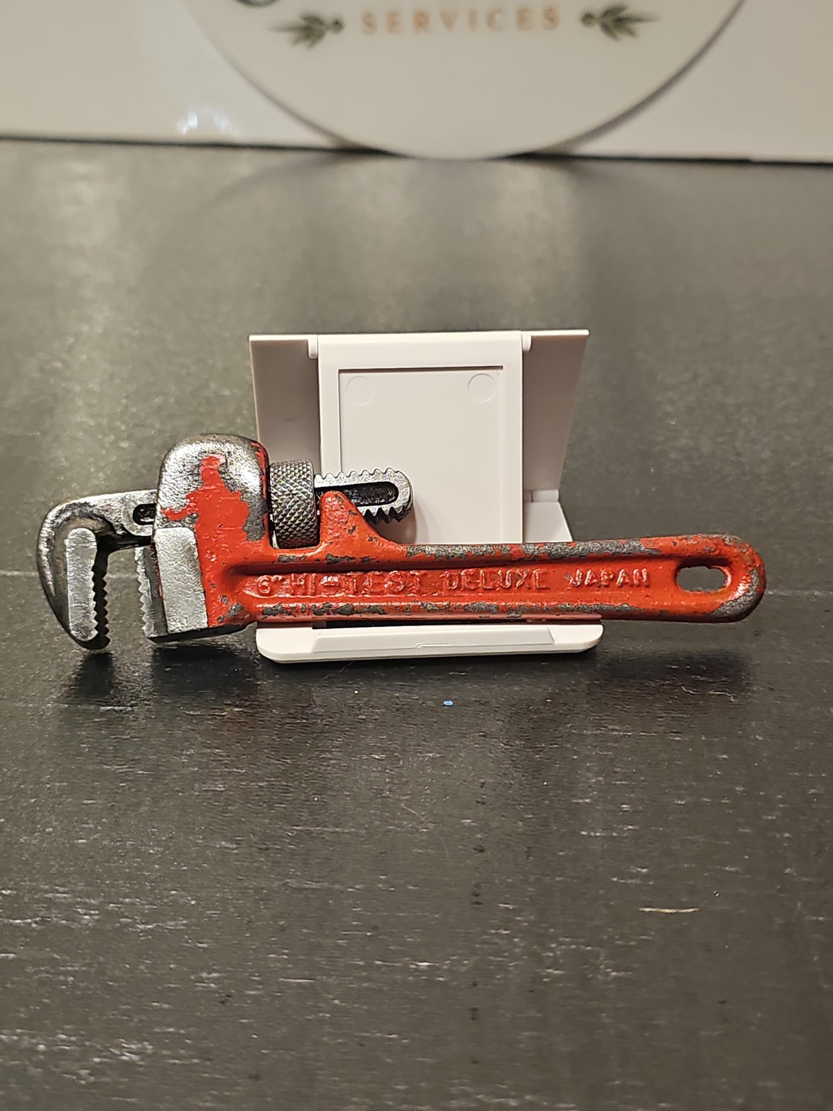 Vintage Hi-Test Deluxe 6-inch Heavy-Duty Pipe Wrench Forged Steel Japan