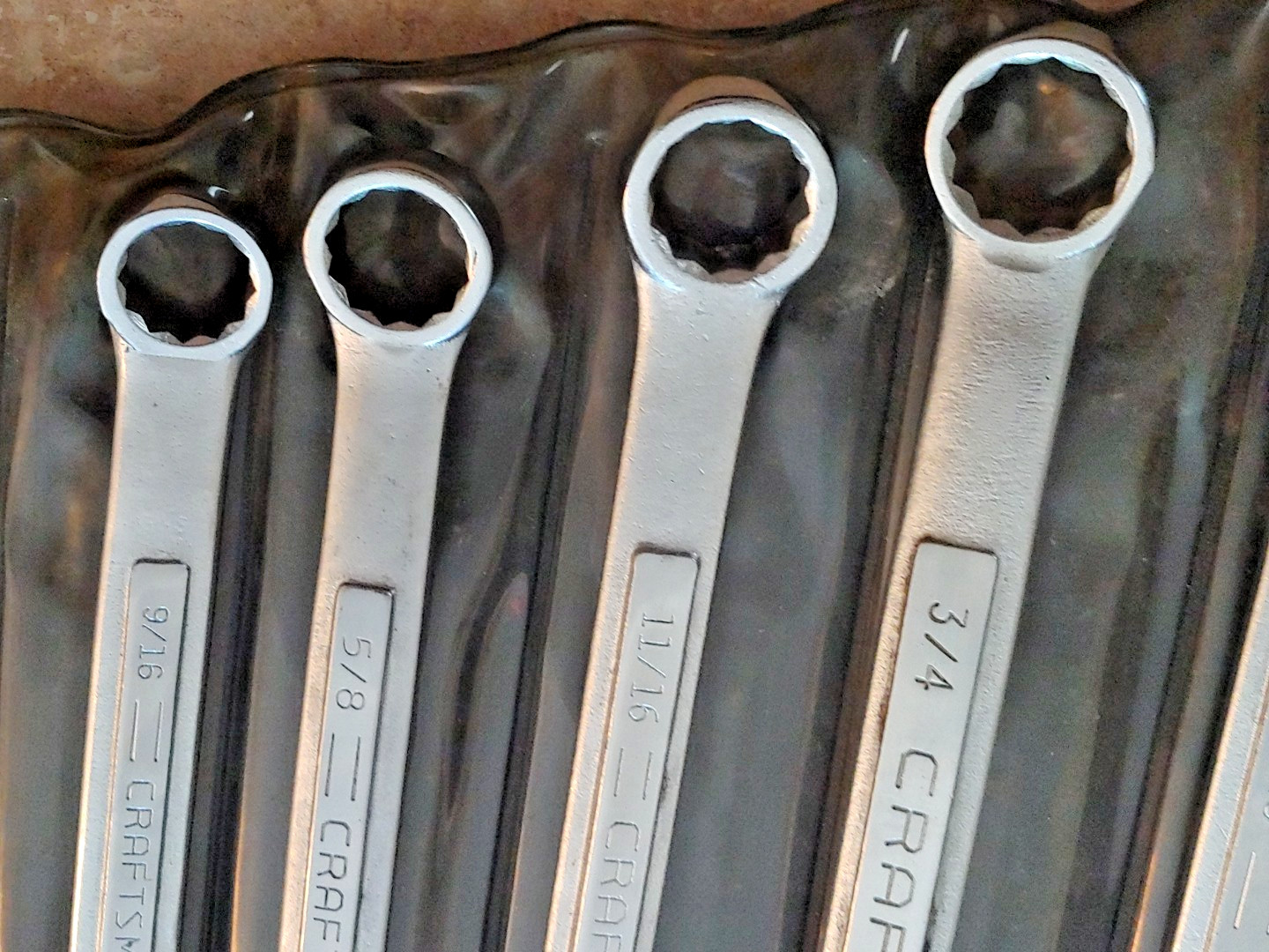 Craftsman Combination Wrench set Complete 44964 14-Pcs. 12-pt. V – VV w/case USA