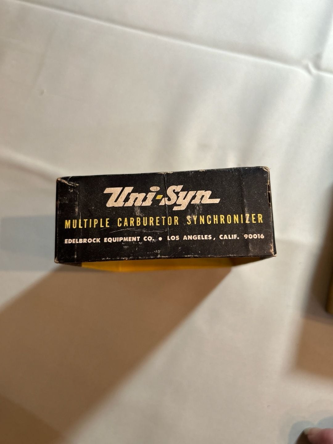 Vintage Edelbrock Uni-Syn Model A Multiple Carburetor Synchronizer with Box