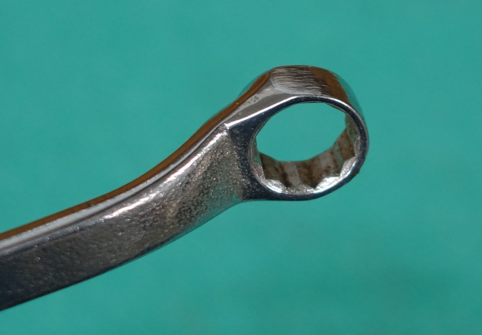 NOS Vintage S-K WAYNE # B-1214 3/8” x 7/16” Double Box End Wrench Forged USA