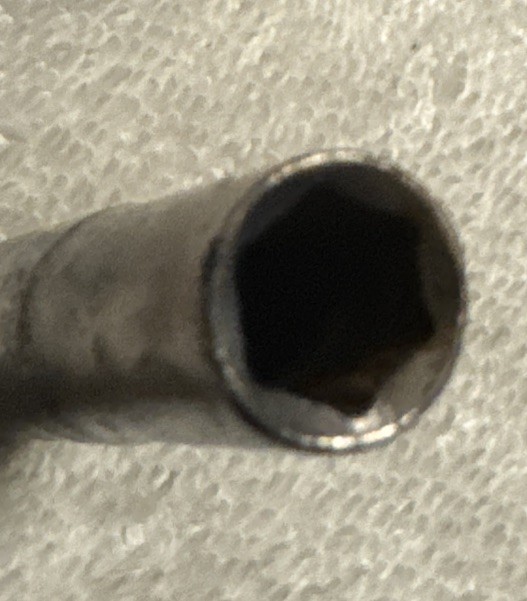 7 mm, Craftsman USA 7mm 6 Pt. 1/4″ Dr. Deep Socket Inverted G2 44404 vtg tool