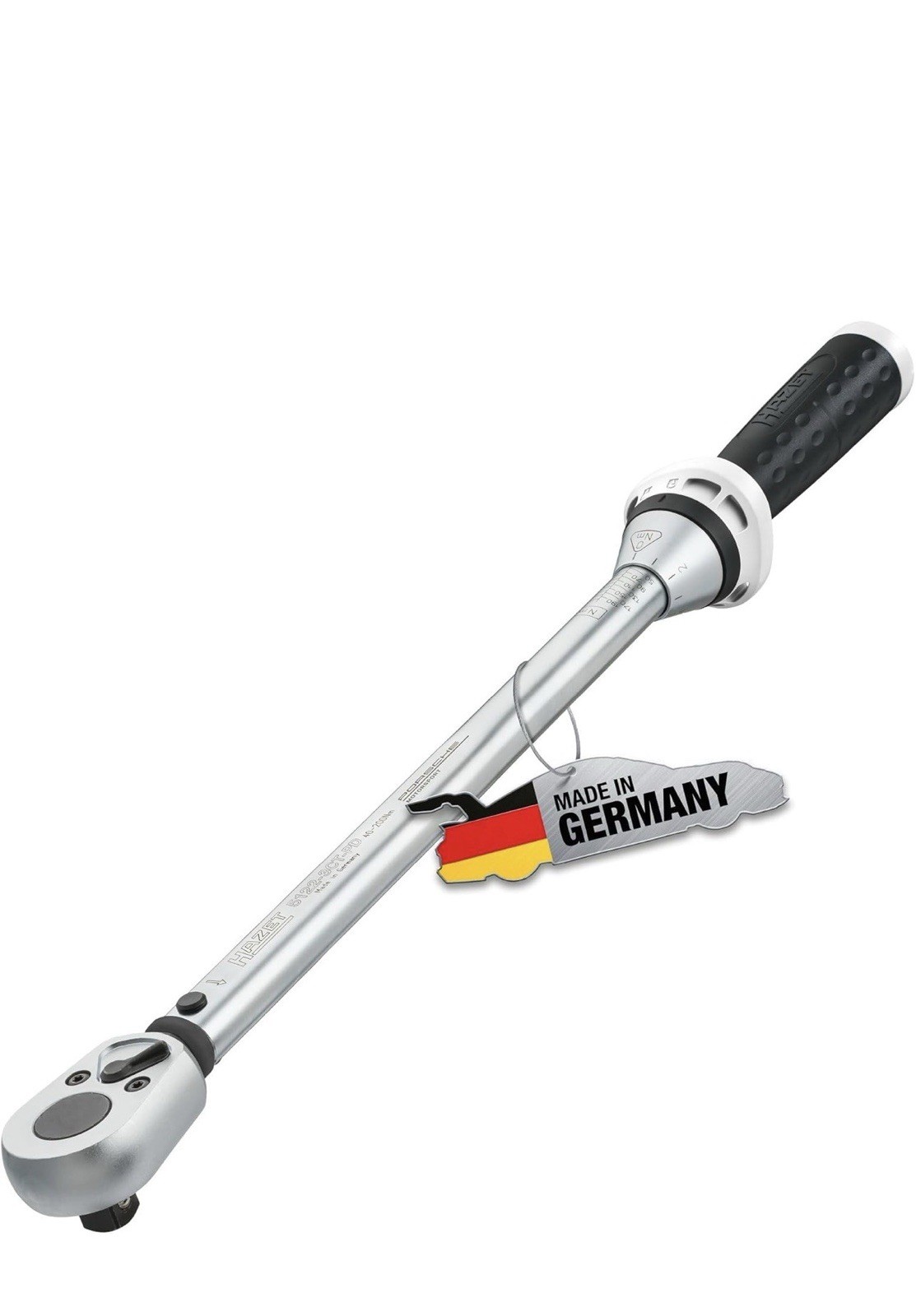 USED HAZET TORQUE WRENCH PORSCHE MOTORSPORT EDITION, 1/2″ Drive 40-200Nm |