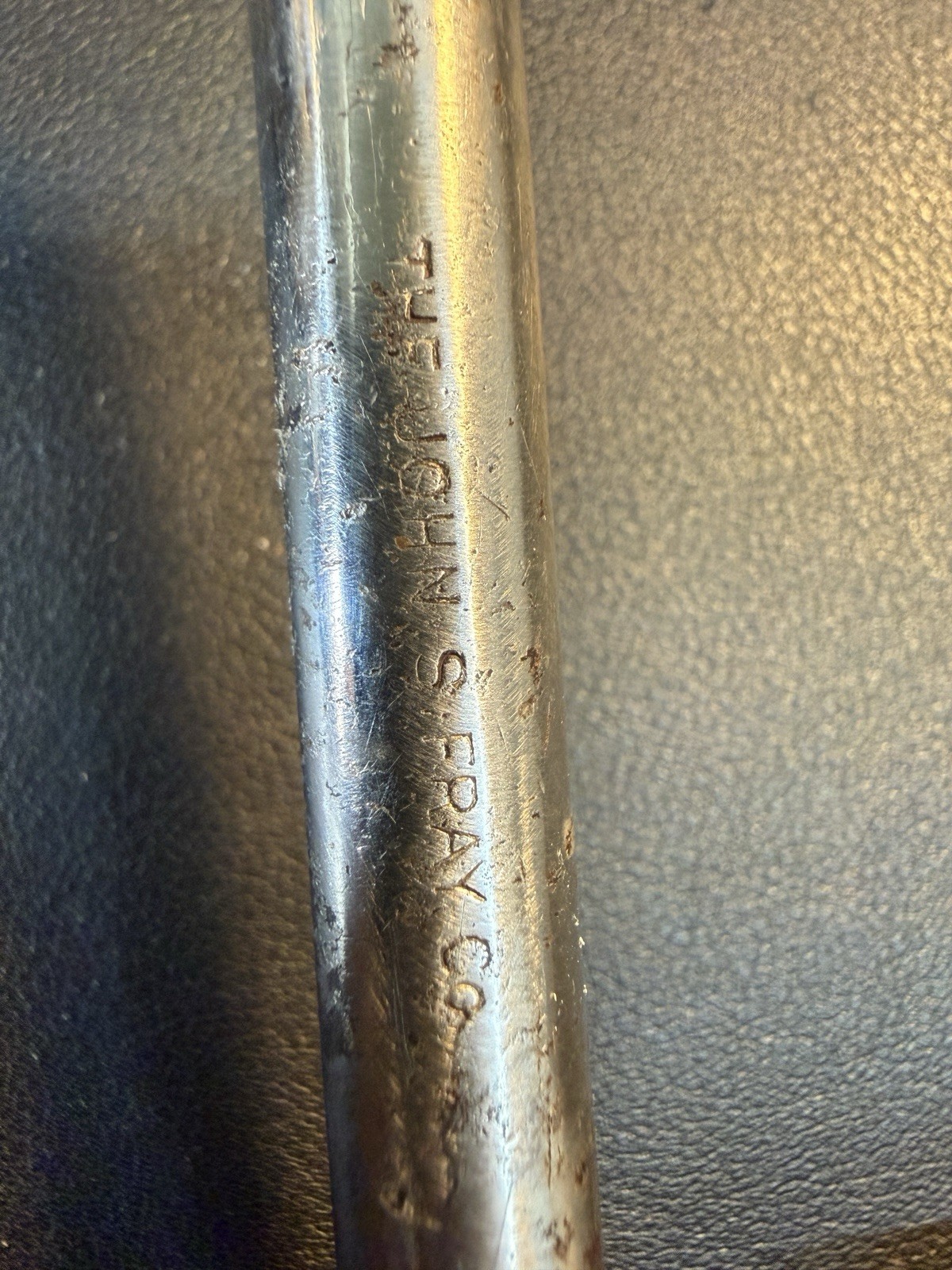 JOHN S FRAY NO 86 J BARTHOLOMEW 1908 PATENT INTERLOCKING JAW CHUCK RATCHET BRACE