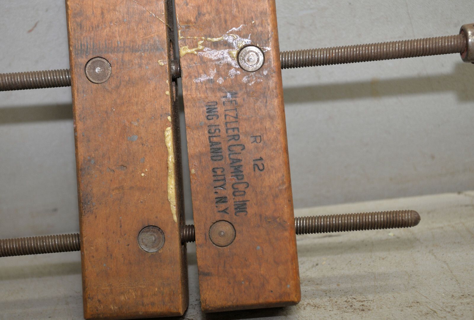 Pony unused bar clamp fixture & Wetzler R 12″ collectible woodworking tool lot
