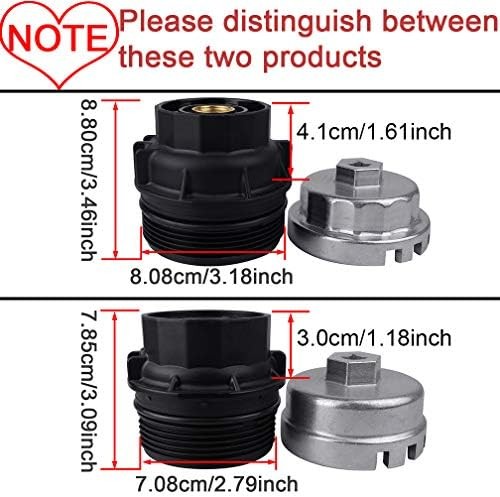 Heavy Duty Oil Filter Wrench for Toyota,Lexus,RAV4,Camry,Tundra, Highlander, Sie