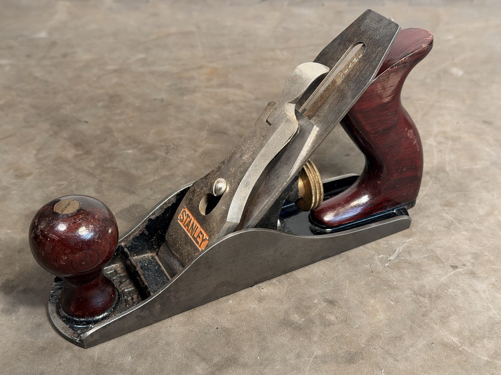 Stanley Bailey No. 3 Smooth Bottom Hand Plane 1948-1961 Type 19 Great User
