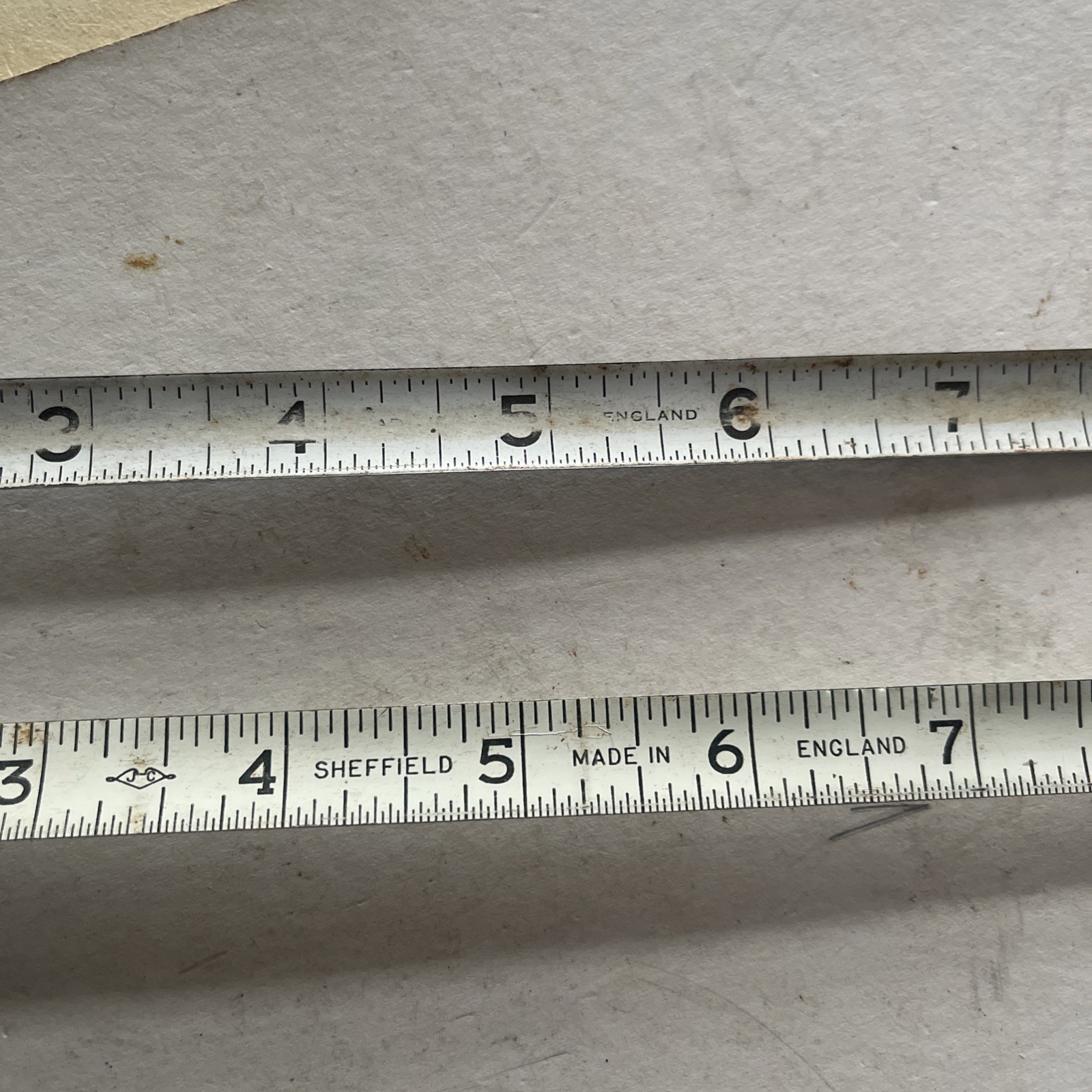 Vintage Stanley Chesterman Sixty-Six Retractic TapeMeasure & Evan’s power tape