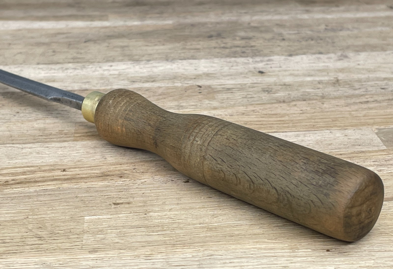 Vintage Governor Brand 3/8″ Bevel Edge Chisel Carpenter Woodworking Tool