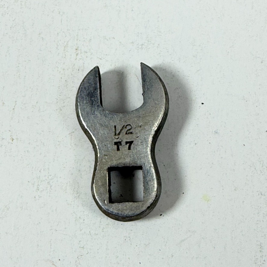 Vintage Bonney T7 Crow Foot Wrench 1/2″ Drive