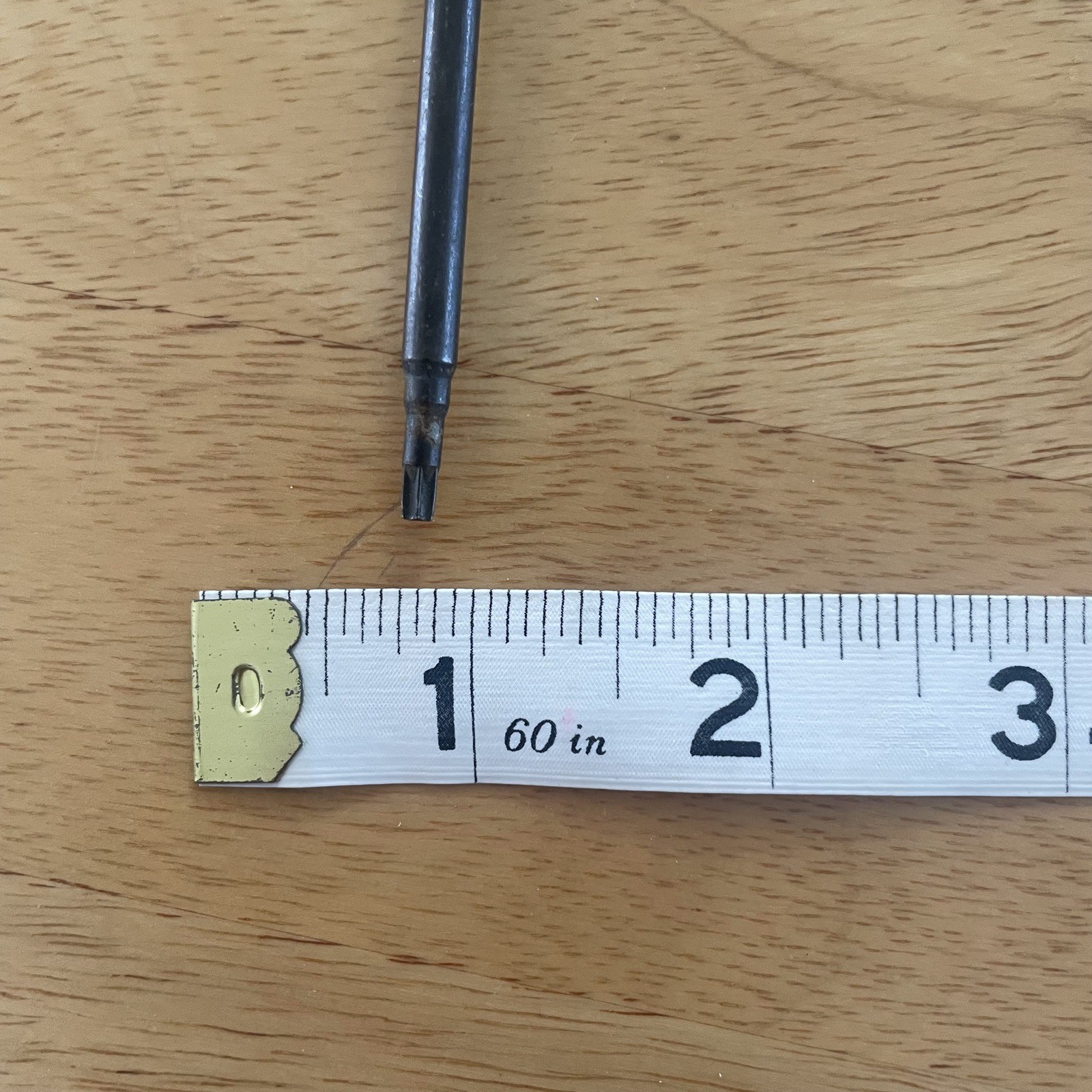 Vintage Credo Professional USA Torx Screwdriver T15 – Black & Clear Handle