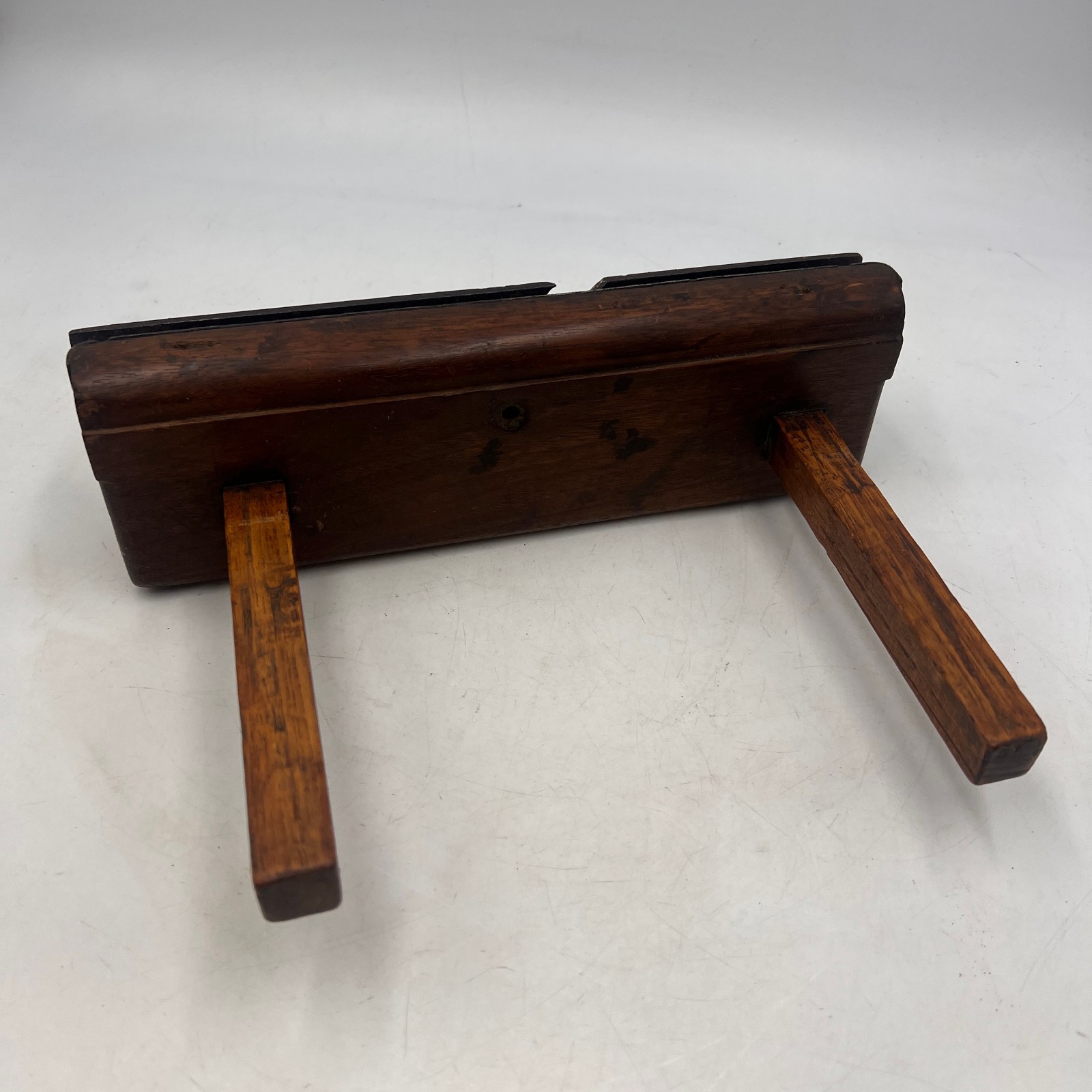 Antique 19th Century Wooden Wood Slide Plow Plane Tool