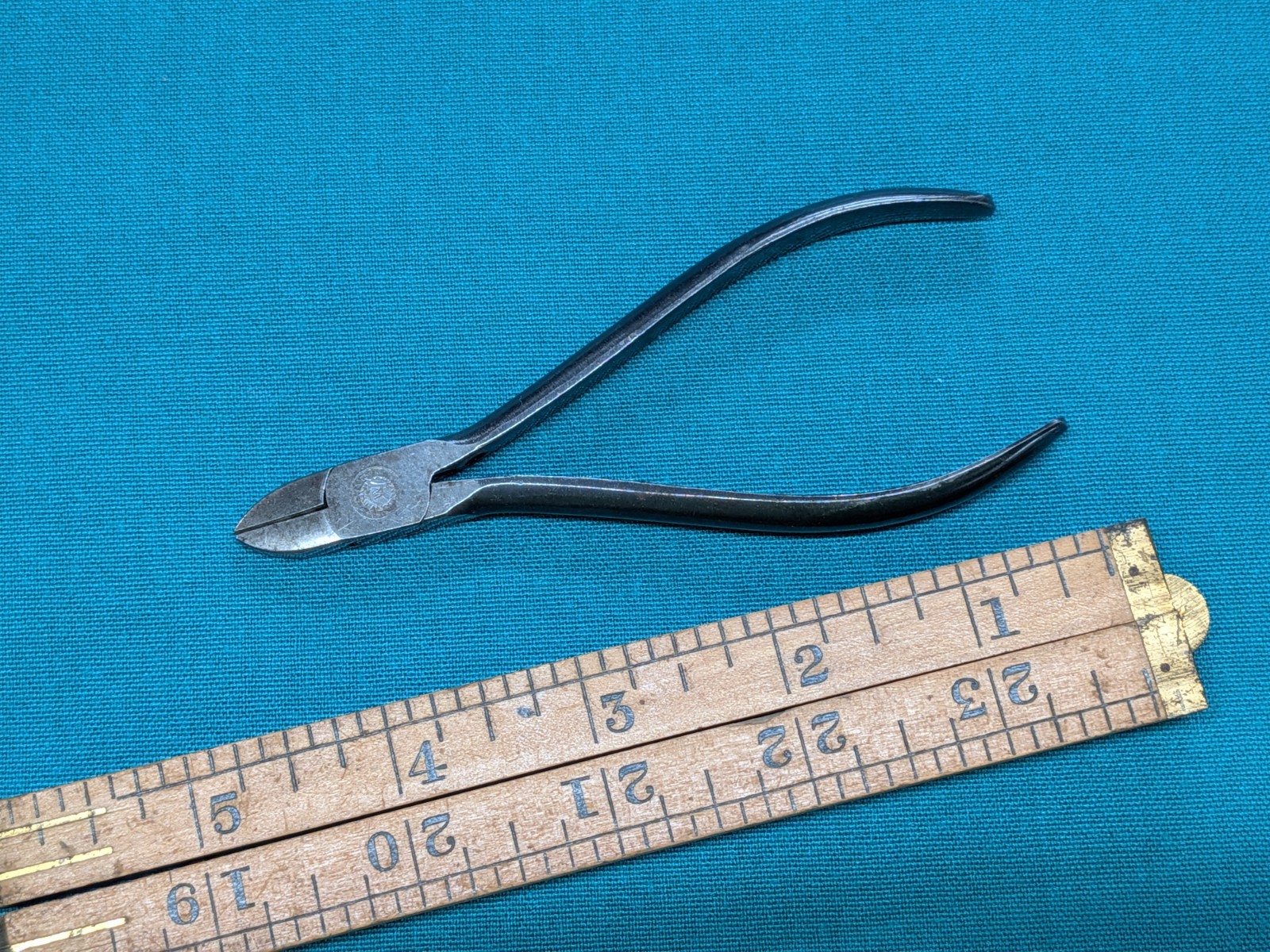 1950’s VIGOR #296 Germany 4.5″ Midget Diagonal Cutters – “W” Witte Pivot – HAZET