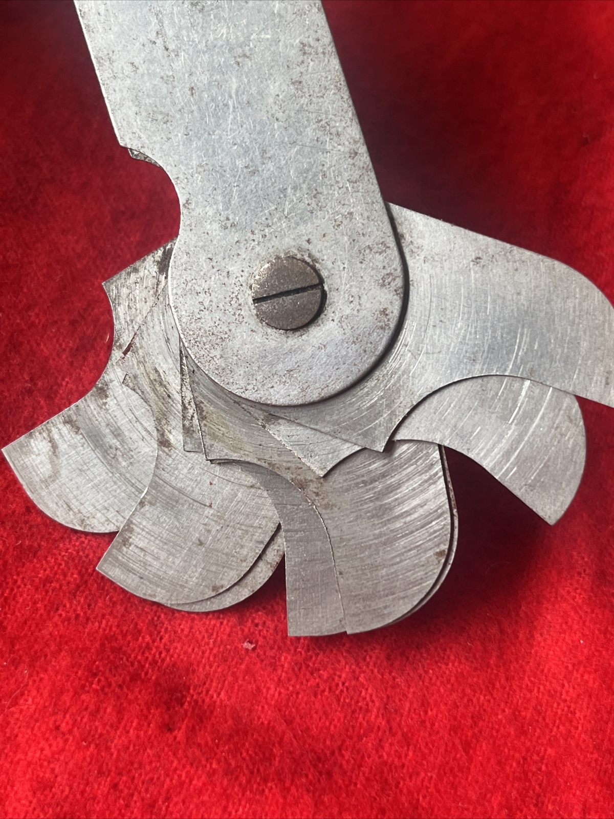 L.S. STARRETT 272B RADIUS/FILLET GAUGE MACHINIST TOOL (k15)