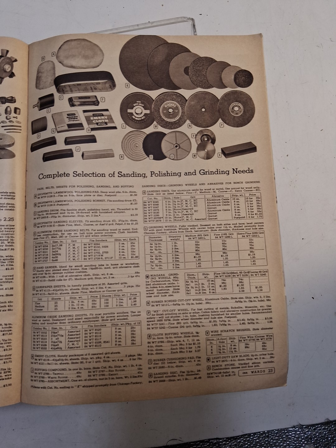 1954-55 Montgomery Ward Powr-Kraft Power Tool Catalogs & 1956-57 MONTGOMERY WARD