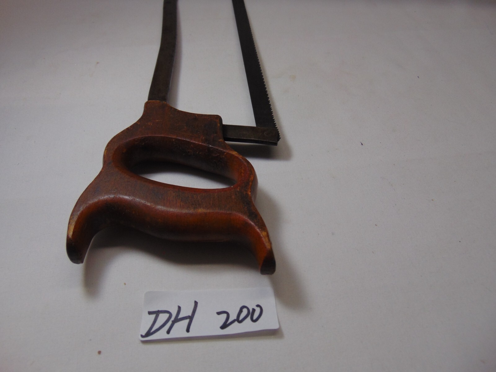 Vintage Saws Meat or Butcher 13″ Blade Marked D.E Old Wood Handle