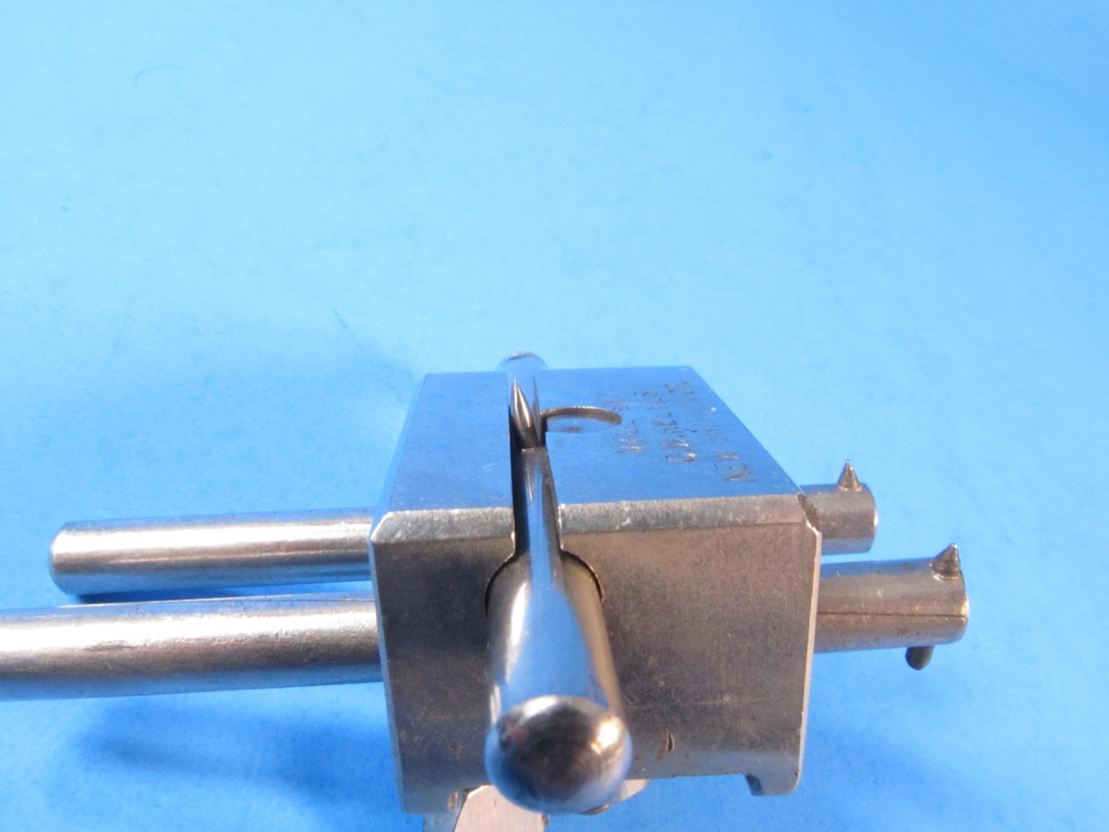 lot 2 C W Reeves triple beam marking gauges both marked but different marks