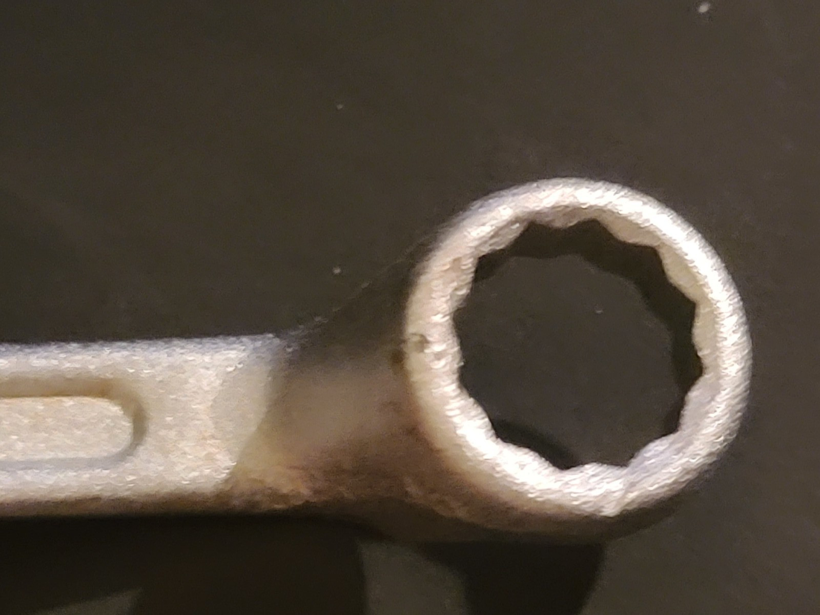 Vintage DreBo 5/8″ x 11/16″ Offset Box End Wrench No 13B Brazil 12 Point
