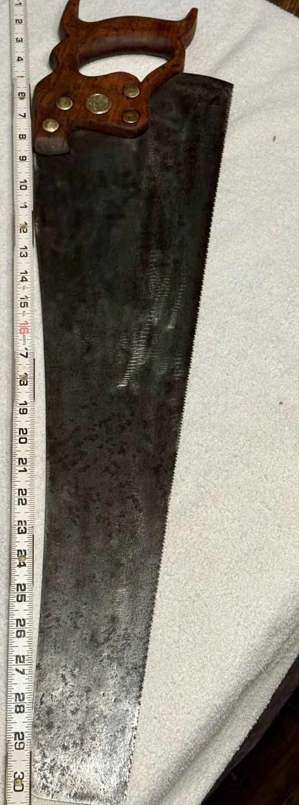 Vintage Antique The Simonds Saw Mfg. Company 26″ Handsaw