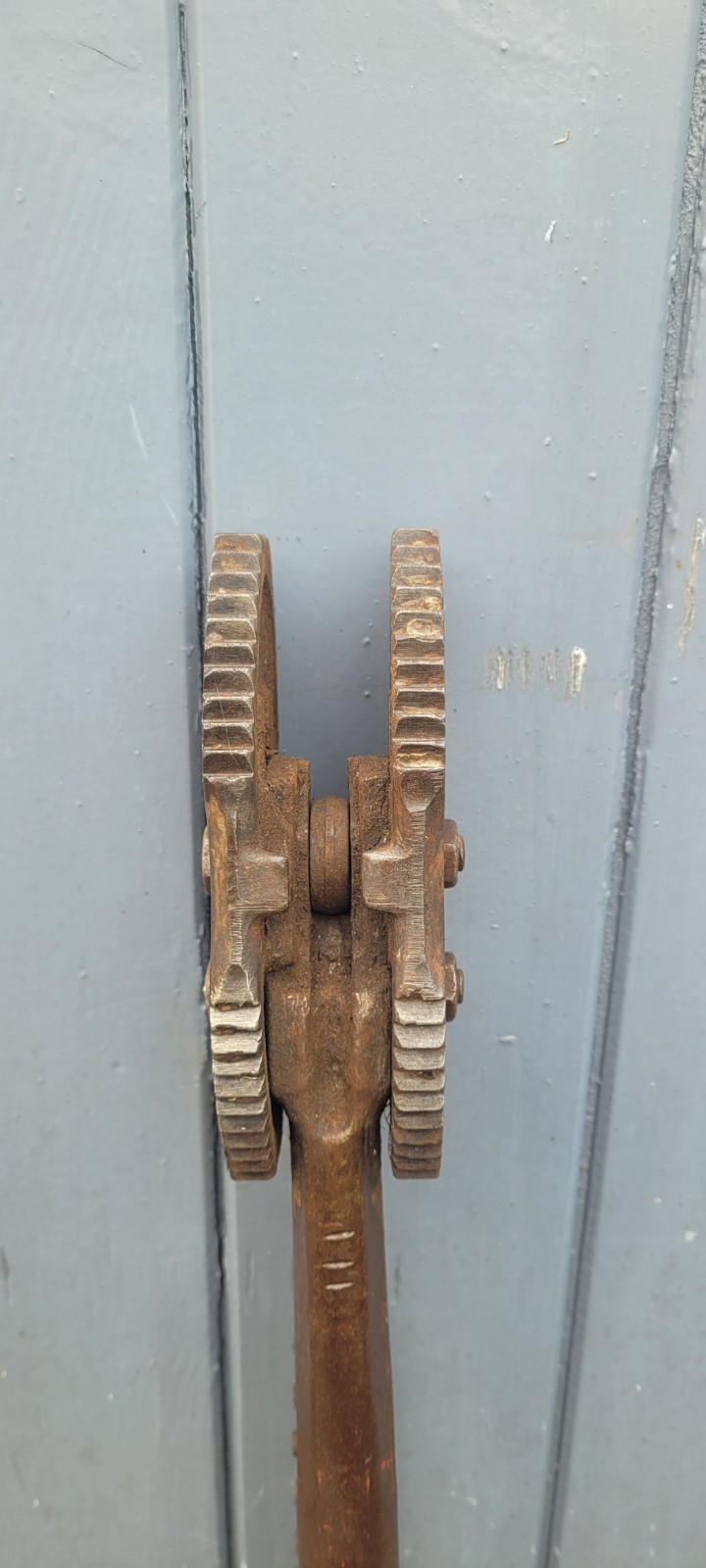 Vulcan No 32 Vintage Pipe Wrench Chain Wrench Tong USA H/D Collectable Tool