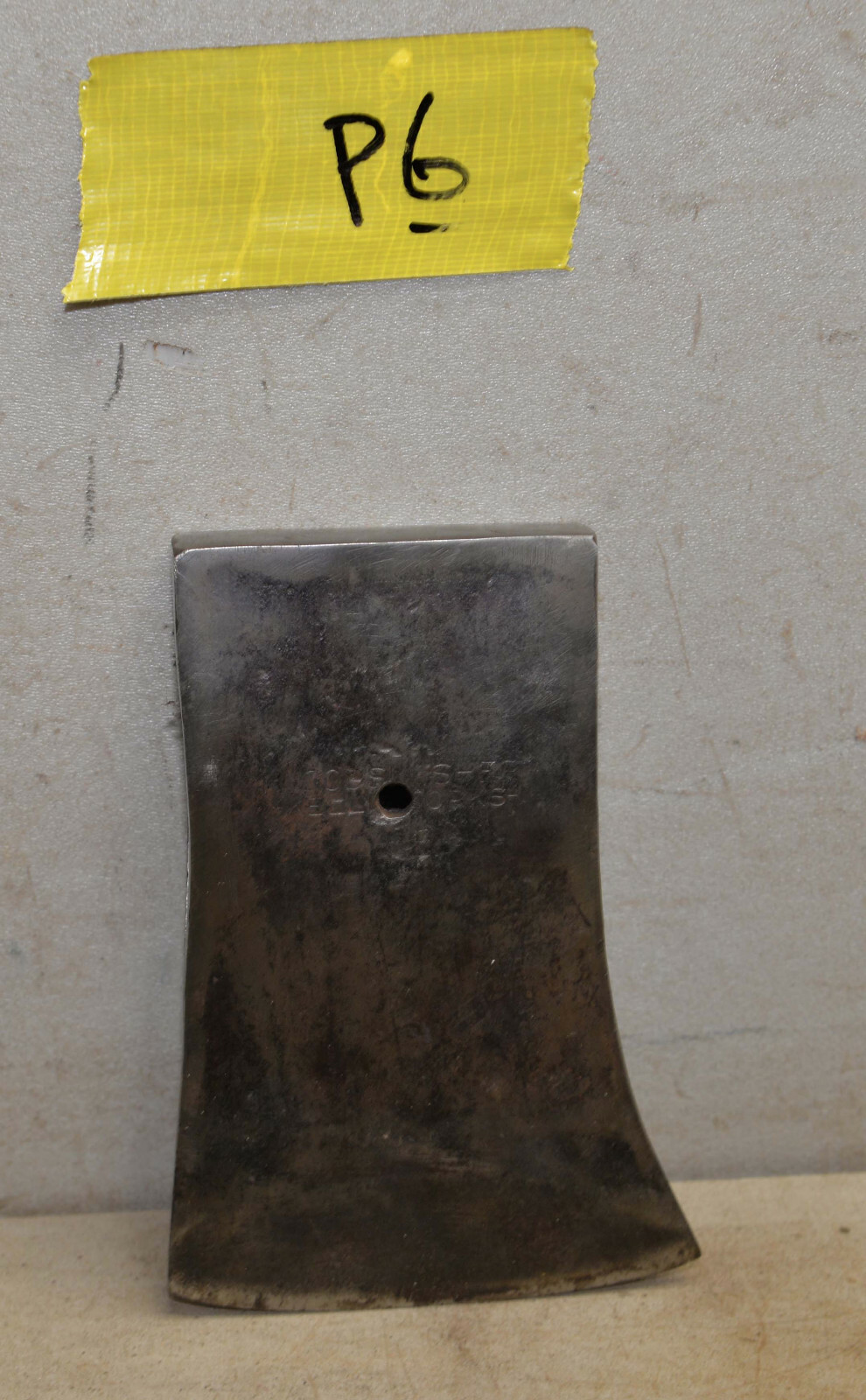 Kelly Wood Slasher embossed NYC RR vintage railroad axe collectible tool ax P6