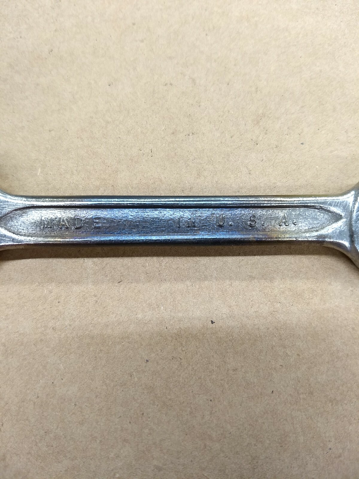 Indestro USA 0725B 1/2″ X 9/16″ Open End Wrench Select Steel