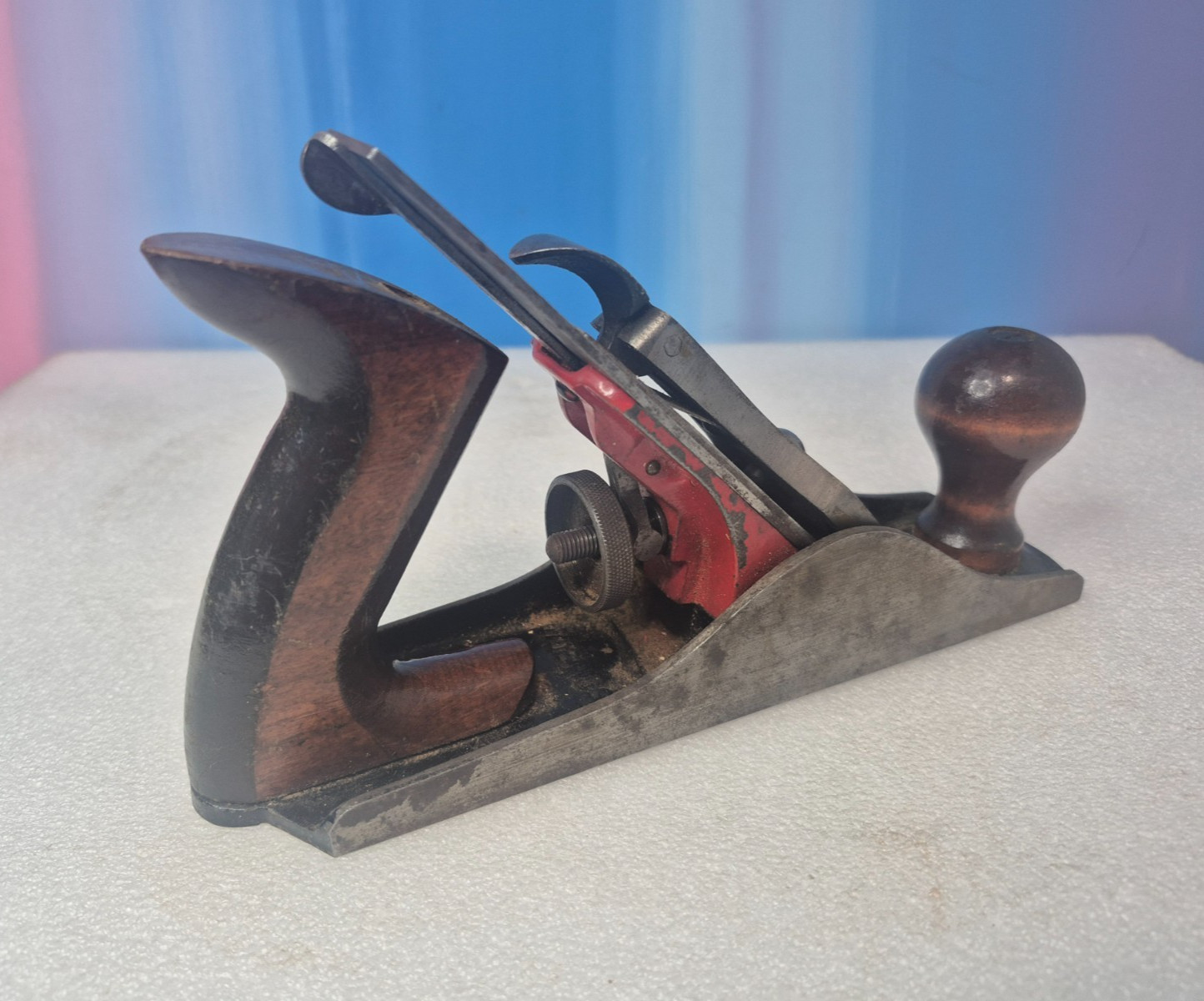 Vintage Craftsman 9″ Hand Plane with Early Blue Oval Logo 3CBB