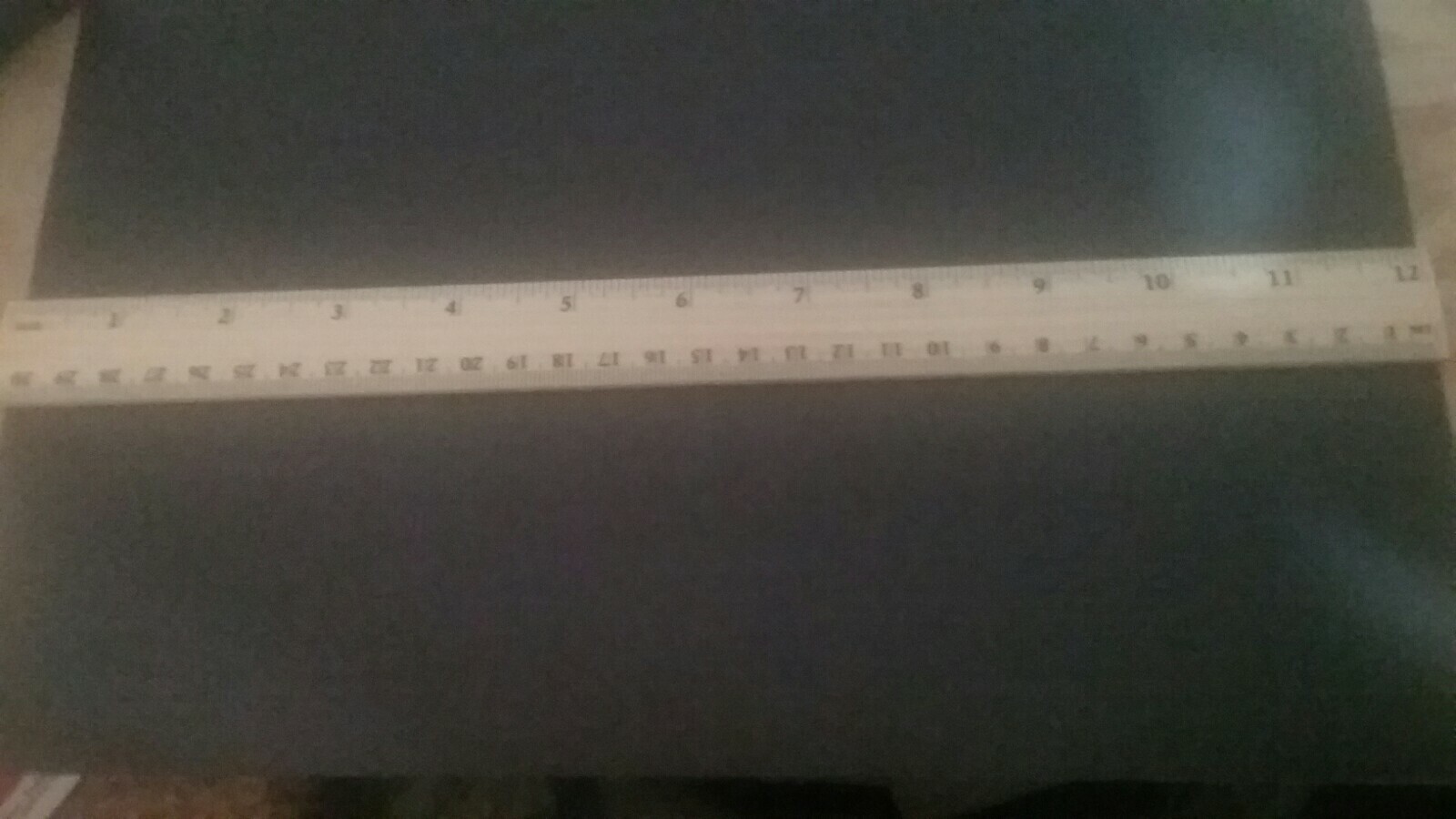 Wooden ruler