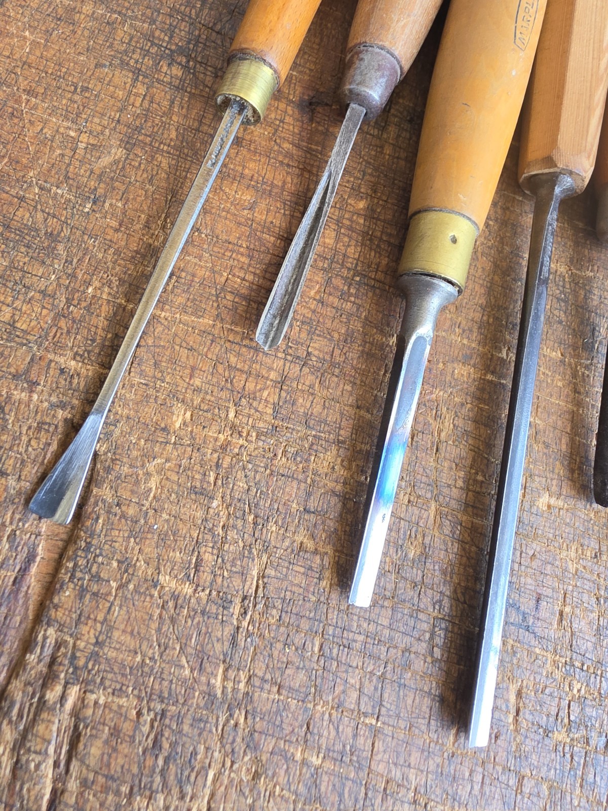 17 x Marples Carving Chisels And Gouges Wood Carving Ben Harms Collection