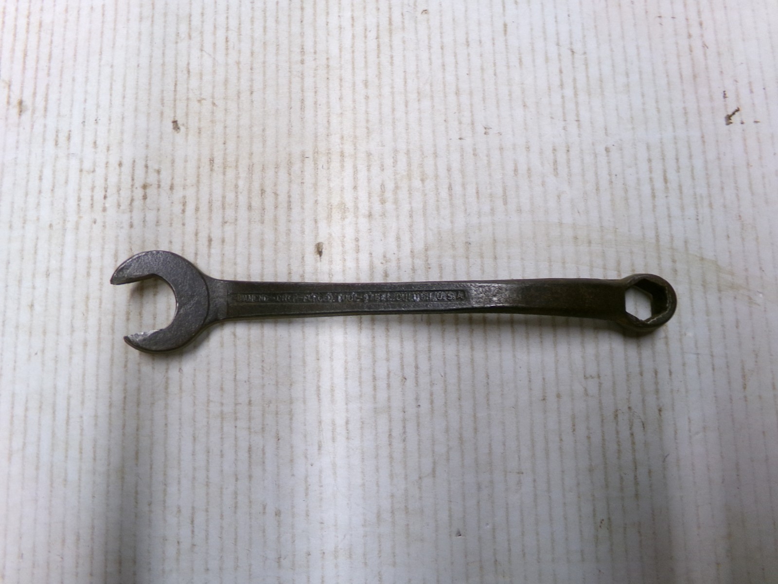 Diamond Drop Forged Tool Duluth Offset Combination Wrench Vintage Tool
