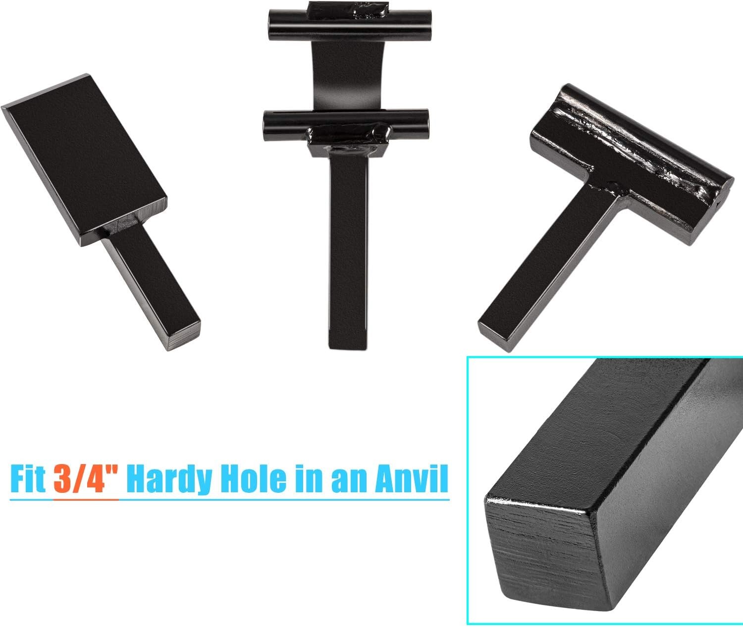 Blacksmith Anvil Forge Hardy Tool 3/4″ Hot Cut Creasing Stake Spring Fuller Tool
