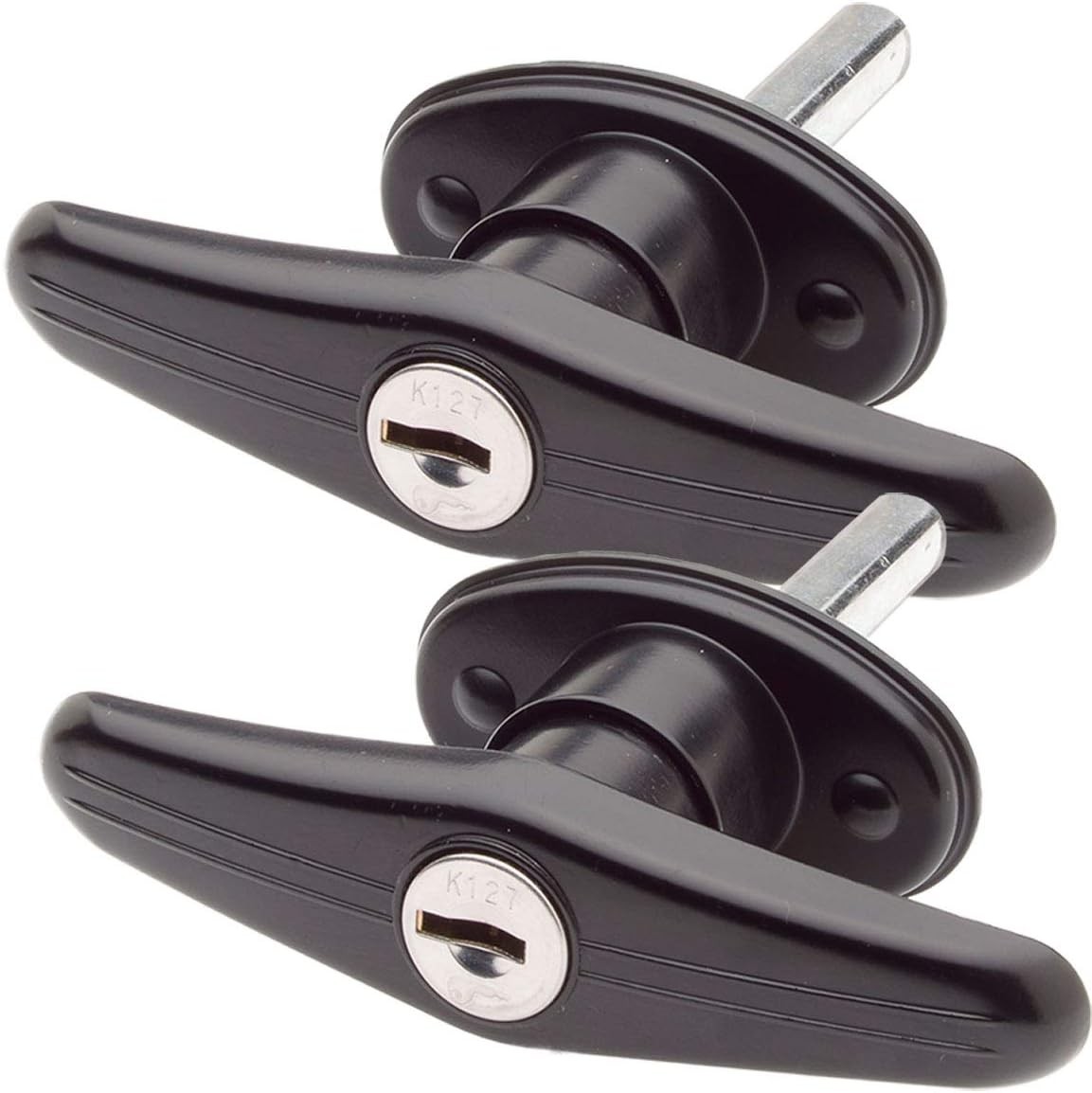 Stylish Black T-Handle Lock Set – Effortless Security for Various Applications
