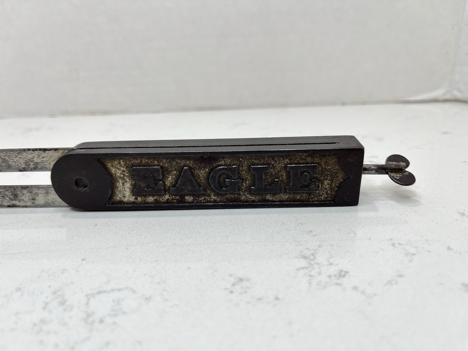 Antique Kershaw Brothers Eagle Sliding T-Bevel Square ~PAT. APL’D FOR.