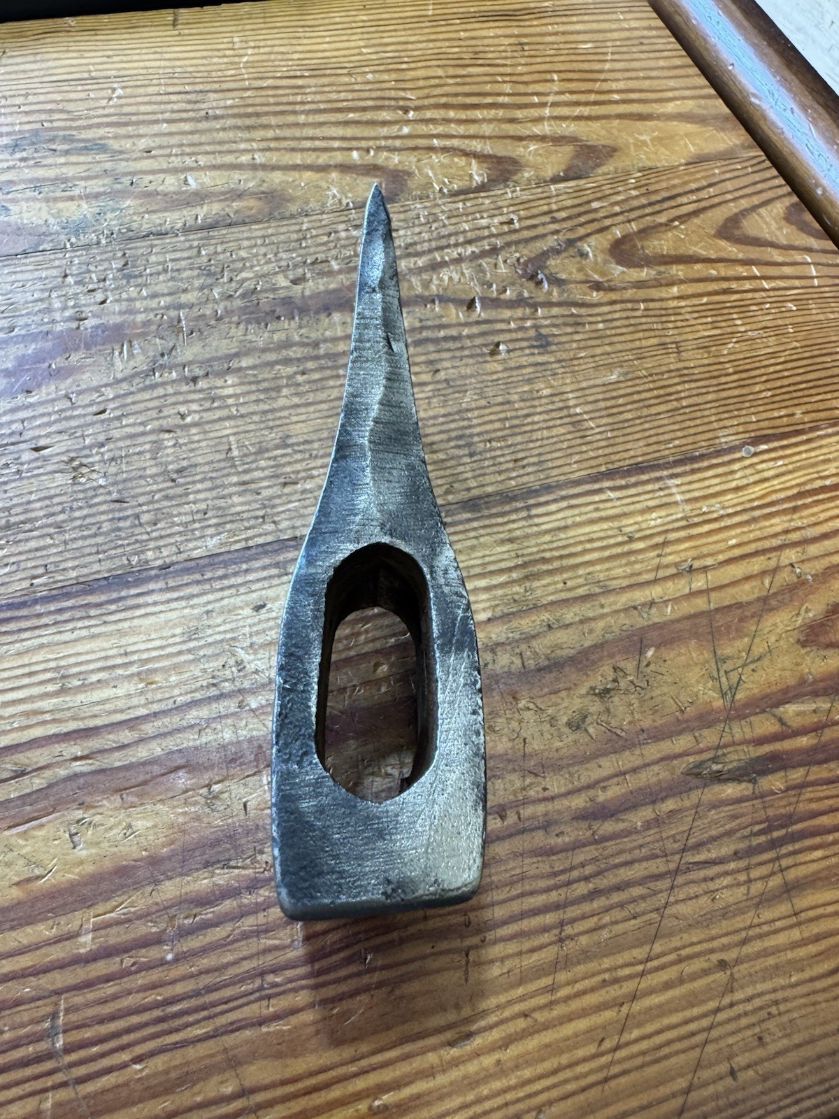 Vintage Thick Unmarked Hatchet Head 1-1/2” Eye 1lb 9oz (251)