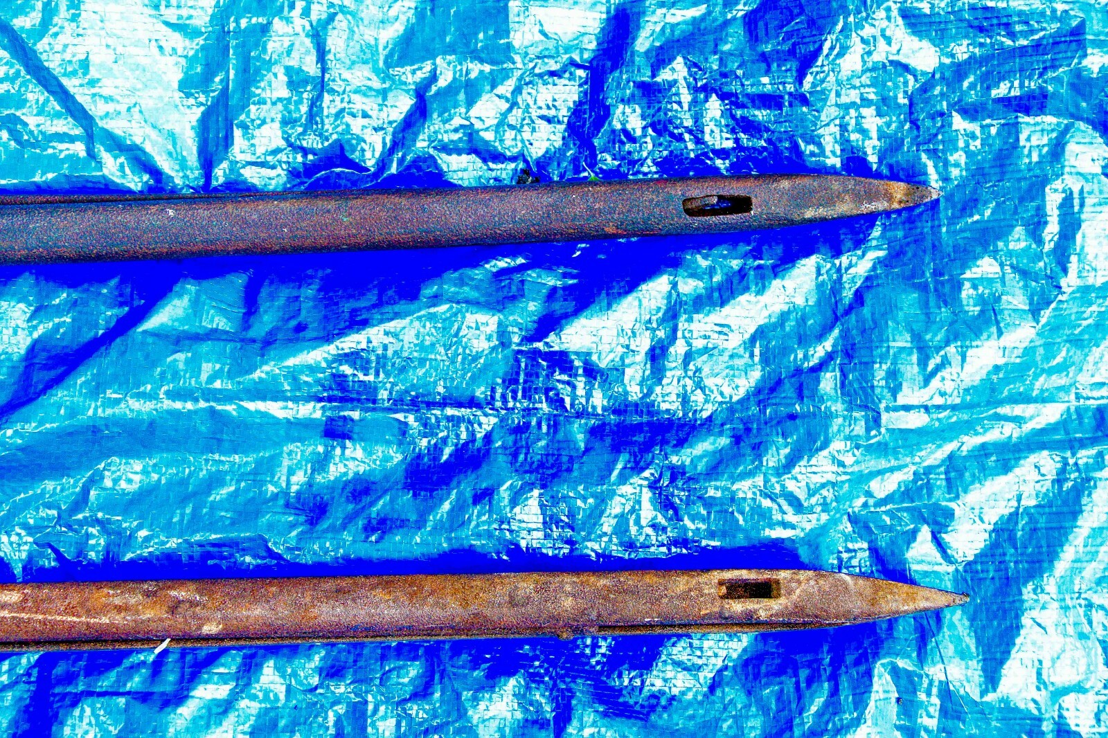 Two (2) Antique Ney Hay Harpoon / Speers in Good Working Condition.