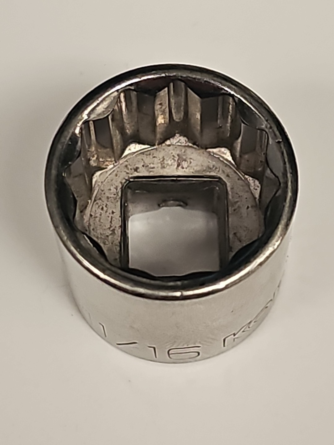Kobalt 22862 Shallow Well Socket 11/16″ 3/8″ Drive 12 Point USA 🇺🇸