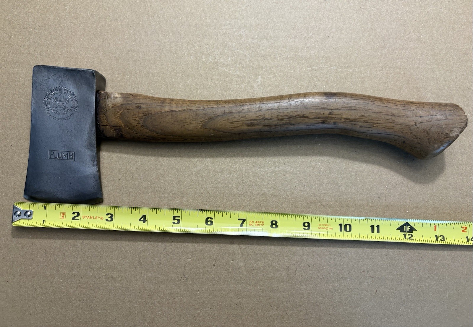 Vintage Tools Plumb Voyageur 1930 Voyager Boy Scouts of America axe hatchet