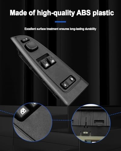 15883318 Master Power Window Switch w/Bezel Front Driver Side Replace 15883318