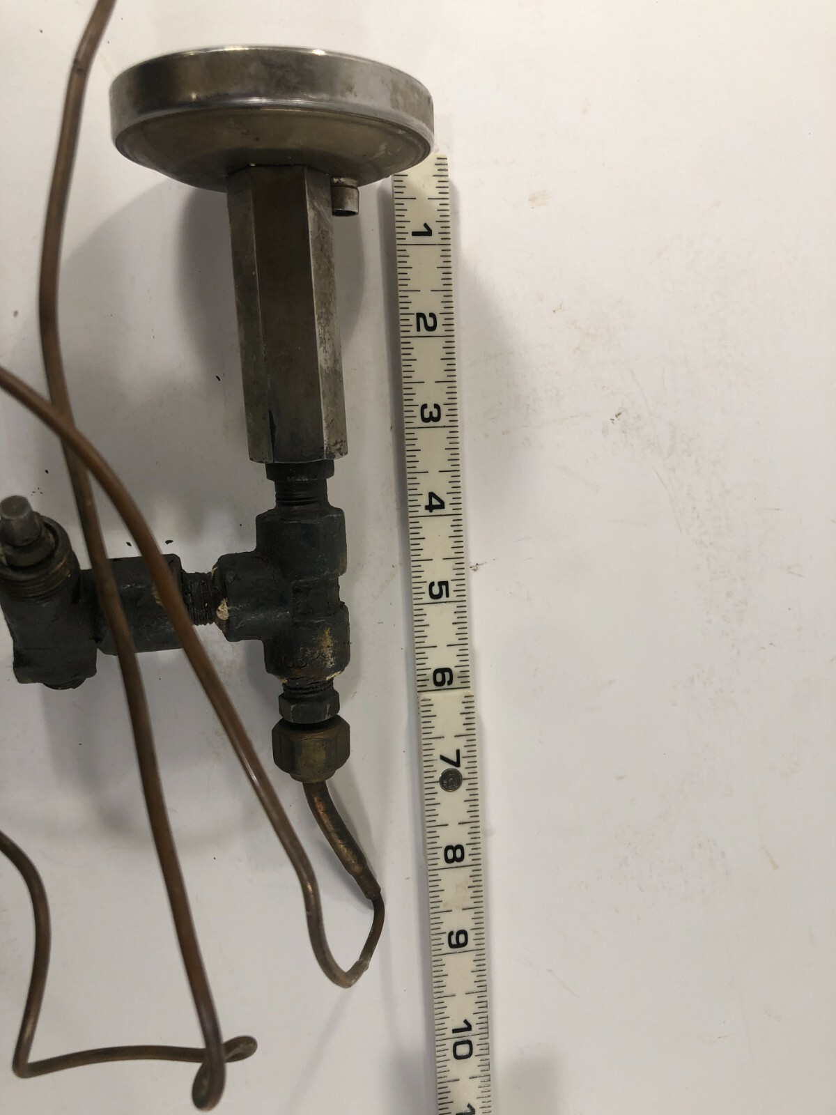 3 Inch Rochester Pressure Gauge Regulator USA vintage steampunk 300 psi pounds