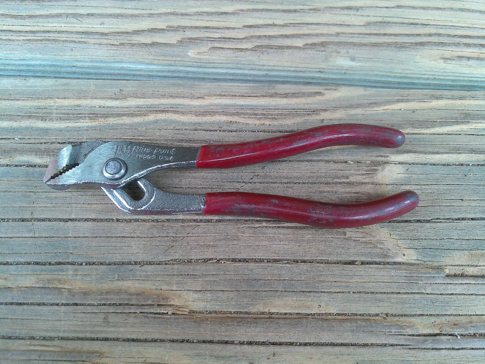 Blue Point HL14 Ignition Pliers, 4 3/4″ Channel Lock Plier Red Handles USA Made