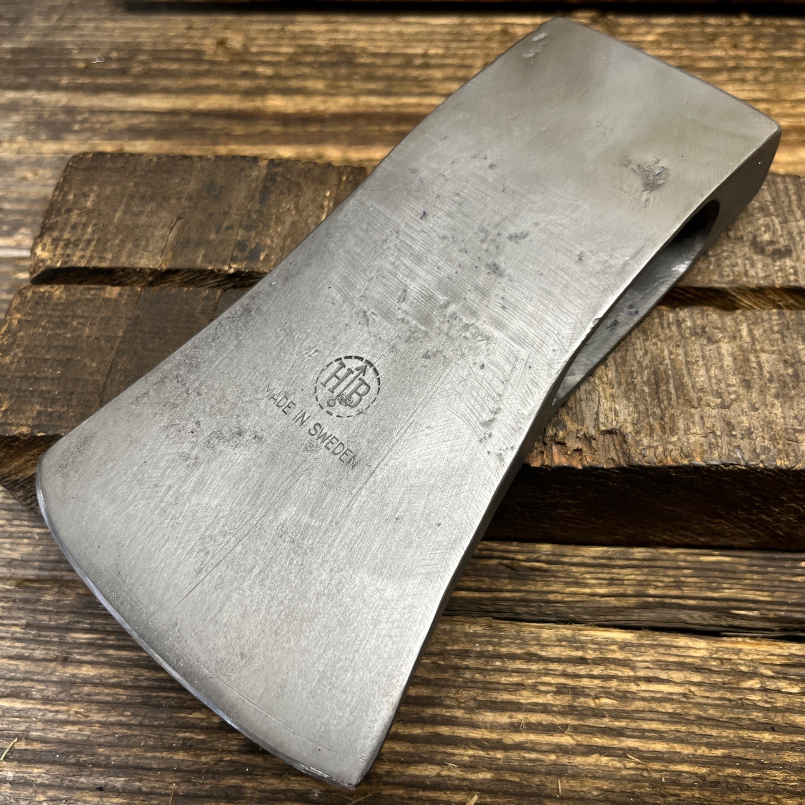 Vintage Hults Bruk Single Bit Axe 2 1/4 lb HB Sweden – Clean & Sharp