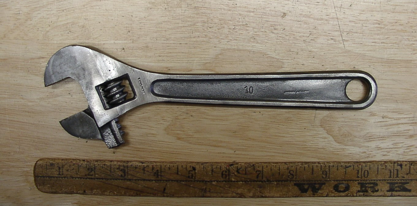 2 Vntg Steelcraft 10″ Adjustable Wrenches,Germany & West Germany,L@@K & READ!
