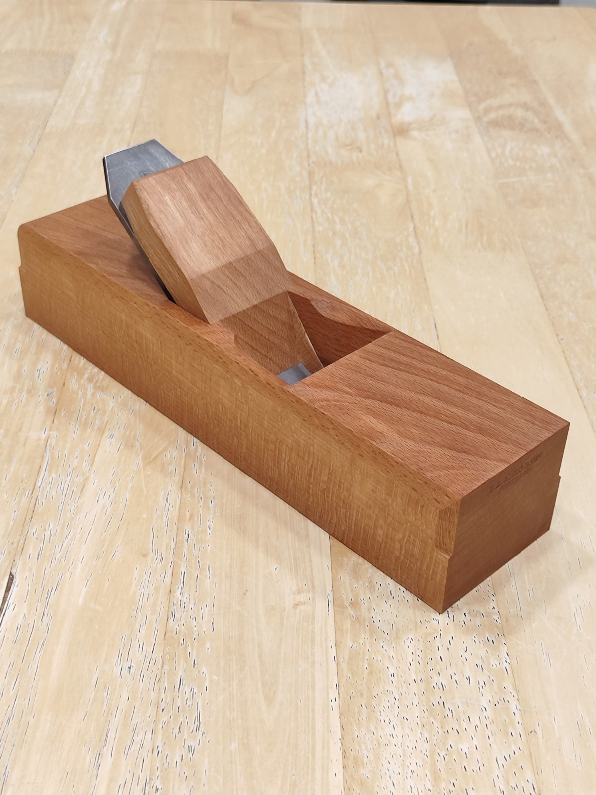 12″ Wooden Square Shooting Plane/ Large Strike Block Plane 38° Bed Angle, 2026