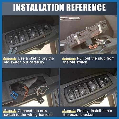 Passenger Side Power Window Switch No.2518200510 with Tool Window Control