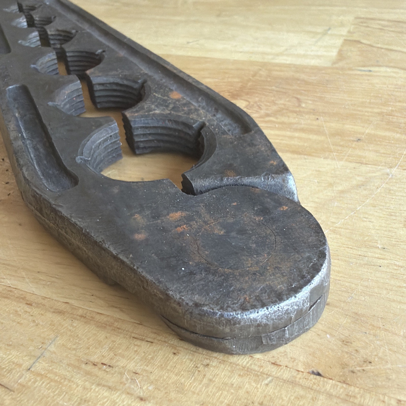 Wilde K.C. Mo. Axle Rethreading Die Restorer Tool 5/8″ to 1-1/4″ Vintage USA