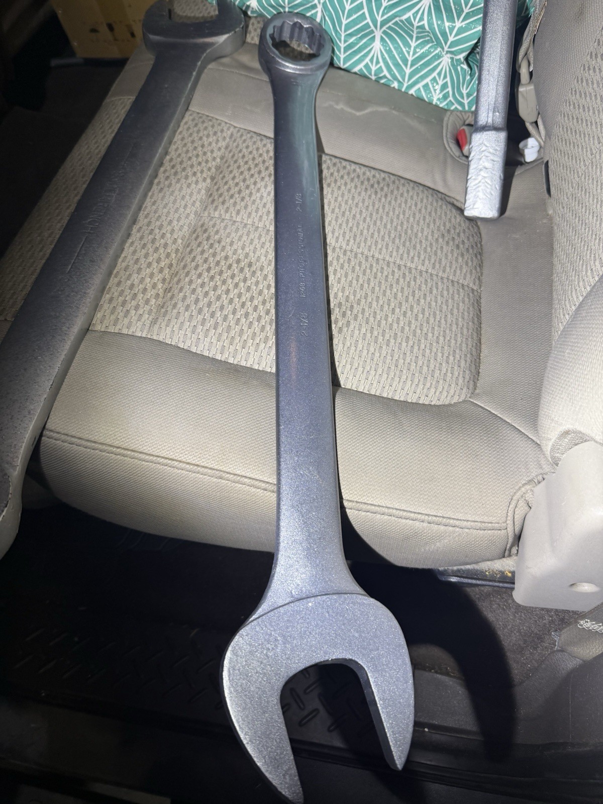 Oversized Wrench 2 1/8 Is Inches Made In USA Vintage Tool Wrench