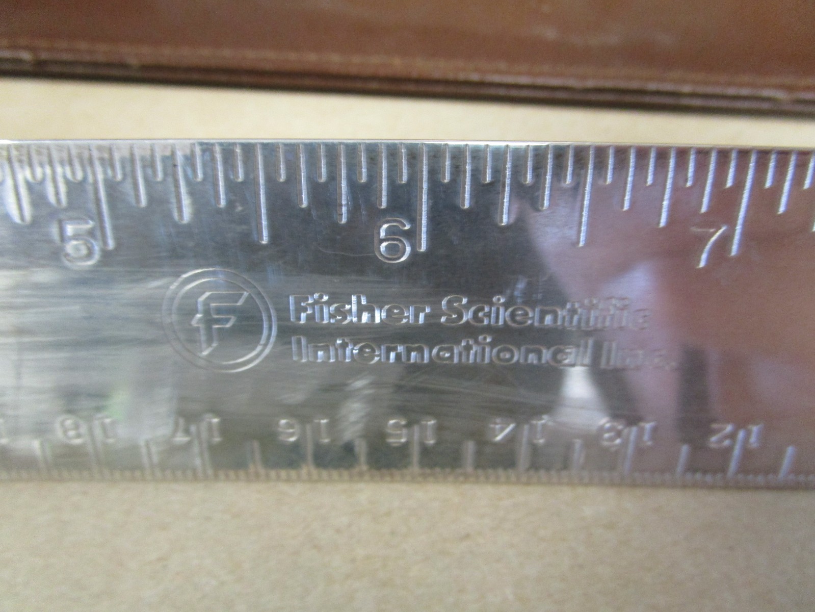 Solid Sterling Silver 12″ Ruler Fisher Scientific International Employee Gift